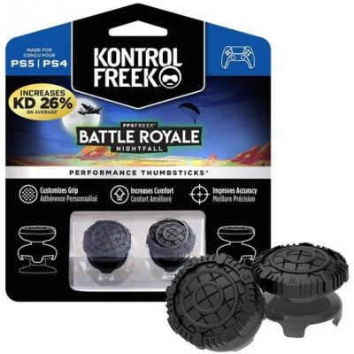 KontrolFreek Battle Royale (Black) PS4/PS5 Extended Controller Grip Caps – Sleviste.cz