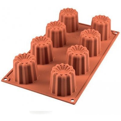 Silikomart Silikonová forma Canelé 8x5,5x5cm 736ml – Zboží Mobilmania