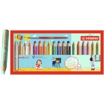 Stabilo woody 880/18-4 pastelky ořezávátko – Sleviste.cz
