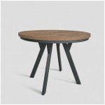 Femix Rozkládací CENTRO 100-140 x 77 cm dub lefkas černá – Sleviste.cz