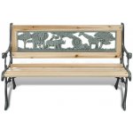 VidaXL Dětská zahradní lavice 84 cm dřevěná – Zboží Mobilmania