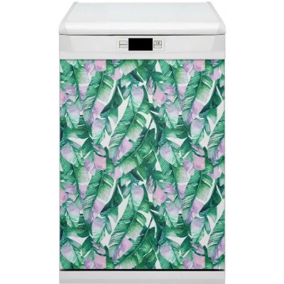 Magnet na myčku dekorativní Pastelové listy 45x70 cm – Hledejceny.cz