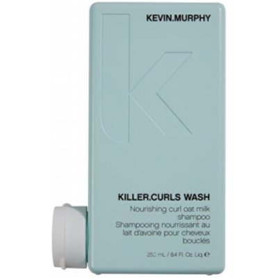 Kevin Murphy Vyživující šampon pro kudrnaté a vlnité vlasy Killer.Curls Wash (Nourishing Curl Oat Milk Shampoo) 250 ml – Zboží Mobilmania