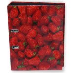 Herlitz pořadač pákový A4 80 mm lamino Jahody – Sleviste.cz