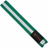 Pásek ke kimonu Kimono pásek Tornado Dynamic Budo - bílý-zelený