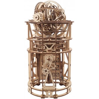 Ugears 3D mechanické puzzle Stolní hodiny Sky Watcher Tourbillon 338 ks