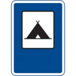 Dopravní značka Tábořiště pro stany - IJ14a – Zboží Mobilmania