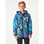 Unuo Dětská softshellová bunda s fleecem Basic Kobaltová Fantazie – Sleviste.cz