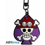 ONE PIECE Kovová kľúčenka - Lebka Ace - ABYstyle – Hledejceny.cz