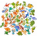 Vinylové samolepky | Dinosauři, 50 ks – Hledejceny.cz