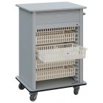 DEXTER 25 ABS vozík boxový, roletový, 1180x780x620 mm, šedá – Hledejceny.cz