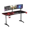 Herní stůl Ultradesk Force XXL červený