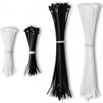 Connect IT ZipTie CFF-1010-BW Stahovací pásky na kabely celkem 100 a 200 mm černá bílá 200 ks – Zboží Dáma