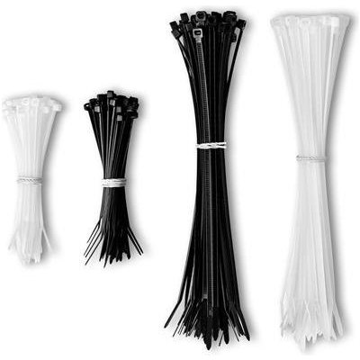 Connect IT ZipTie CFF-1010-BW Stahovací pásky na kabely celkem 100 a 200 mm černá bílá 200 ks – Zboží Dáma