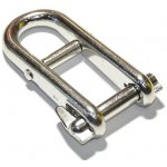 Třmen (šekl) dlouhý s nešroub. čepem a uzdičkou, nerez A4, 8mm – Hledejceny.cz