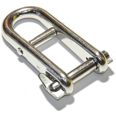 Třmen (šekl) dlouhý s nešroub. čepem a uzdičkou, nerez A4, 8mm – Hledejceny.cz