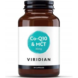 Viridian Co-enzym Q10 with MCT 30mg 30 kapslí