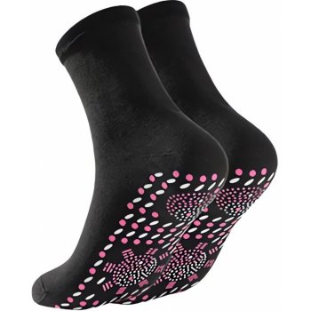 GGV Samozahřívací ponožky s Turmalinem černá