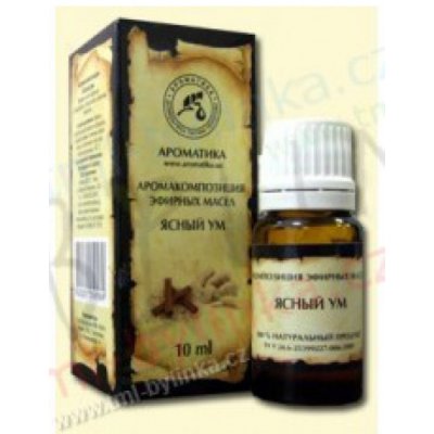 Aromatika kompozice éterických olejů jasná mysl 10 ml