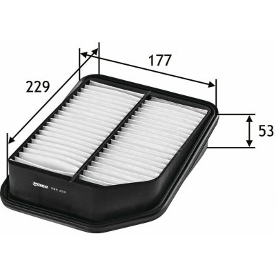 Vzduchový filtr VALEO 585153 – Sleviste.cz