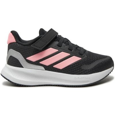 adidas Runfalcon 5 core black/pink spark/silver metalic – Zboží Mobilmania