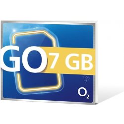 O2 Předplacená karta GO 7 GB