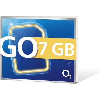 O2 Předplacená karta GO 7 GB