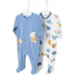 MAYORAL chlapecký newborn set 2ks overalů DR modrá – Zboží Mobilmania