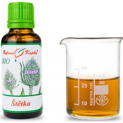 Bylinné kapky Štětka soukenická Bio kapky 30 ml – Hledejceny.cz