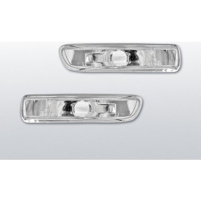 TUNING-TEC, Blinkry boční, BMW E46, 2001-2004, COMPACT, CHROME | Zboží Auto