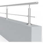 Hahn Steel Nerezové zábradlí - set (délka:3000 x výška:300mm) – Sleviste.cz