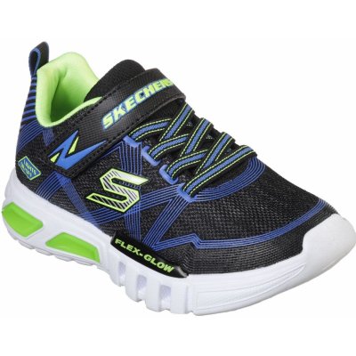 Skechers Flex Glow blue/lime – Zboží Mobilmania