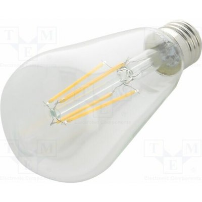 Toshiba LED LIGHTING DELS-STW400767AE11 Žárovka LED teple bílá E27 230VAC 806lm 7W 270° 2700K – Hledejceny.cz