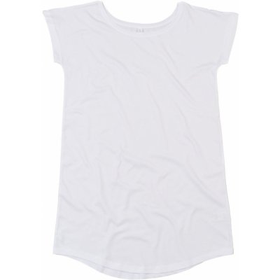 Mantis tričkové šaty bílá