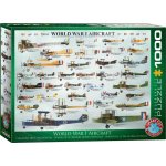EuroGraphics Letadla 1. světové války World War I Aircrafts 1000 dílků – Sleviste.cz