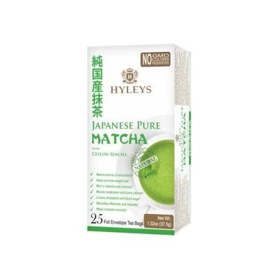 Hyleys Matcha čaj se cejlonským Sencha čajem 25 x 1,5 g