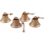 Kovový zvoneček Ø45 mm zlatá – Zboží Dáma