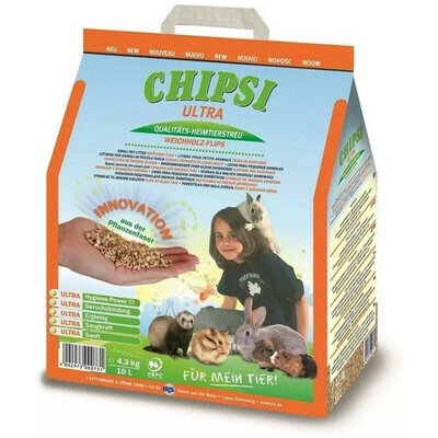 JRS Chipsi Ultra 10l (4,5 kg) absorpční podestýlka pro malá zvířata – Hledejceny.cz