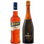 Aperol 11% 0,7 l + Cinzano Pro-Spritz 11,5% 0,75 l (set) – Hledejceny.cz