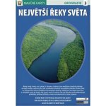 Největší řeky světa - Naučná karta – Hledejceny.cz