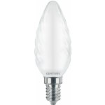 Century LED FILAMENT CANDLE kroucená SATÉN 6W E14 4000K 360d – Hledejceny.cz