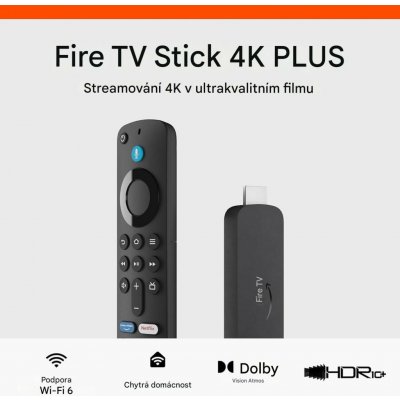 Amazon Fire TV Stick 4K Plus B0F7ZFWVTC – Sleviste.cz