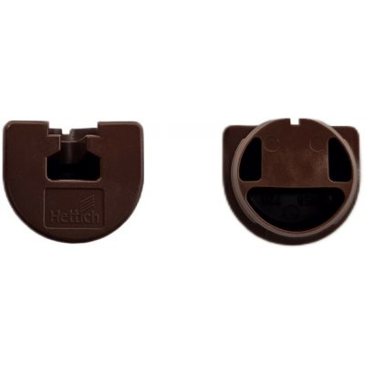 HETTICH Policová podpěra VB 135, hnědá, Hettich HET 1016560 – Sleviste.cz