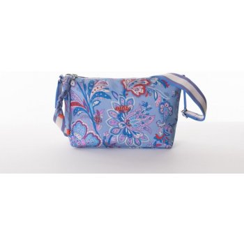 Oilily Flower Festival City Shoulder kabelka 35 cm Dusk Blue