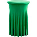 TENTino Elastický ubrus SKIRTING na koktejlový bistro stůl 80cm V – Zboží Dáma
