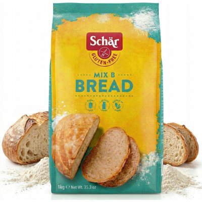 Schär Mix B Bread mouka na chleba bez lepku 1 kg – Zboží Dáma