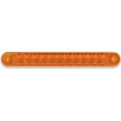 FRISTOM LED poziční světlo dlouhé 225 mm, 12-36V, EMC- Oranžové | Zboží Auto