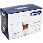 DeLonghi Skleničky na latte macchiatto 220 ml – Zboží Dáma