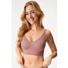 Sportovní podprsenka Bralette Sloggi Zero Feel Bliss hnědá