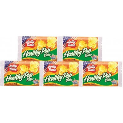Jolly Time Healthy Pop Butter nízkokalorický popkorn s máslovou příchutí 5 x 85 g – Sleviste.cz